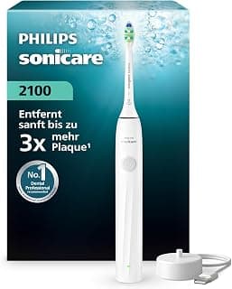 Sonicare Series 2100 Electric Toothbrush - Sonic Toothbrush with Two Intensity Levels,… product image