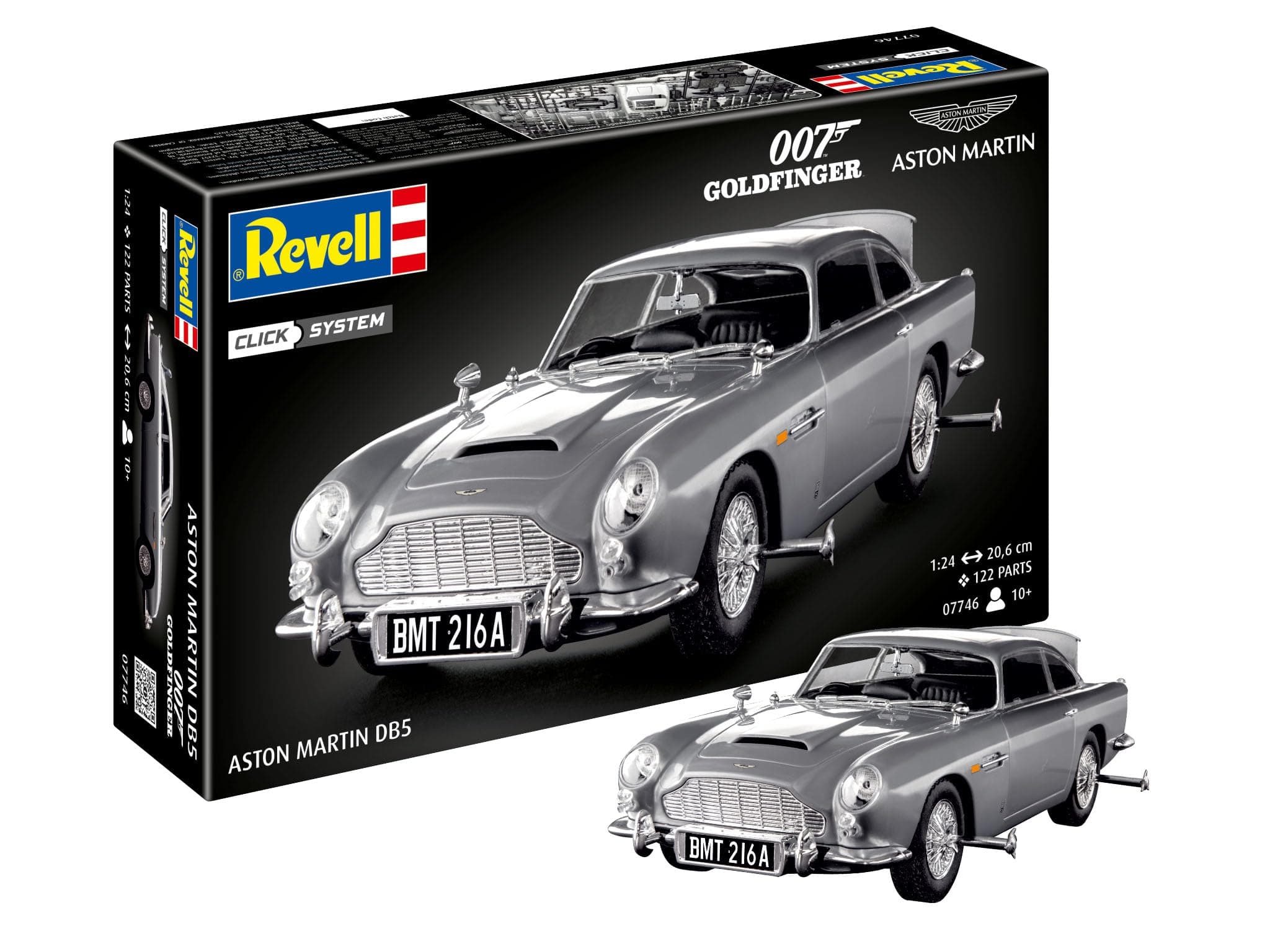 Revell Modellbau James Bond Aston Martin DB5 Click System product image