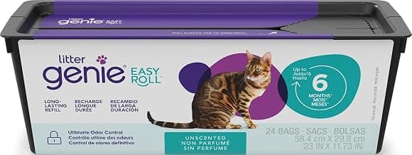 Litter Genie Easy Roll Refill Cat Litter Disposal System Ultimate Odour Control Effortless… product image