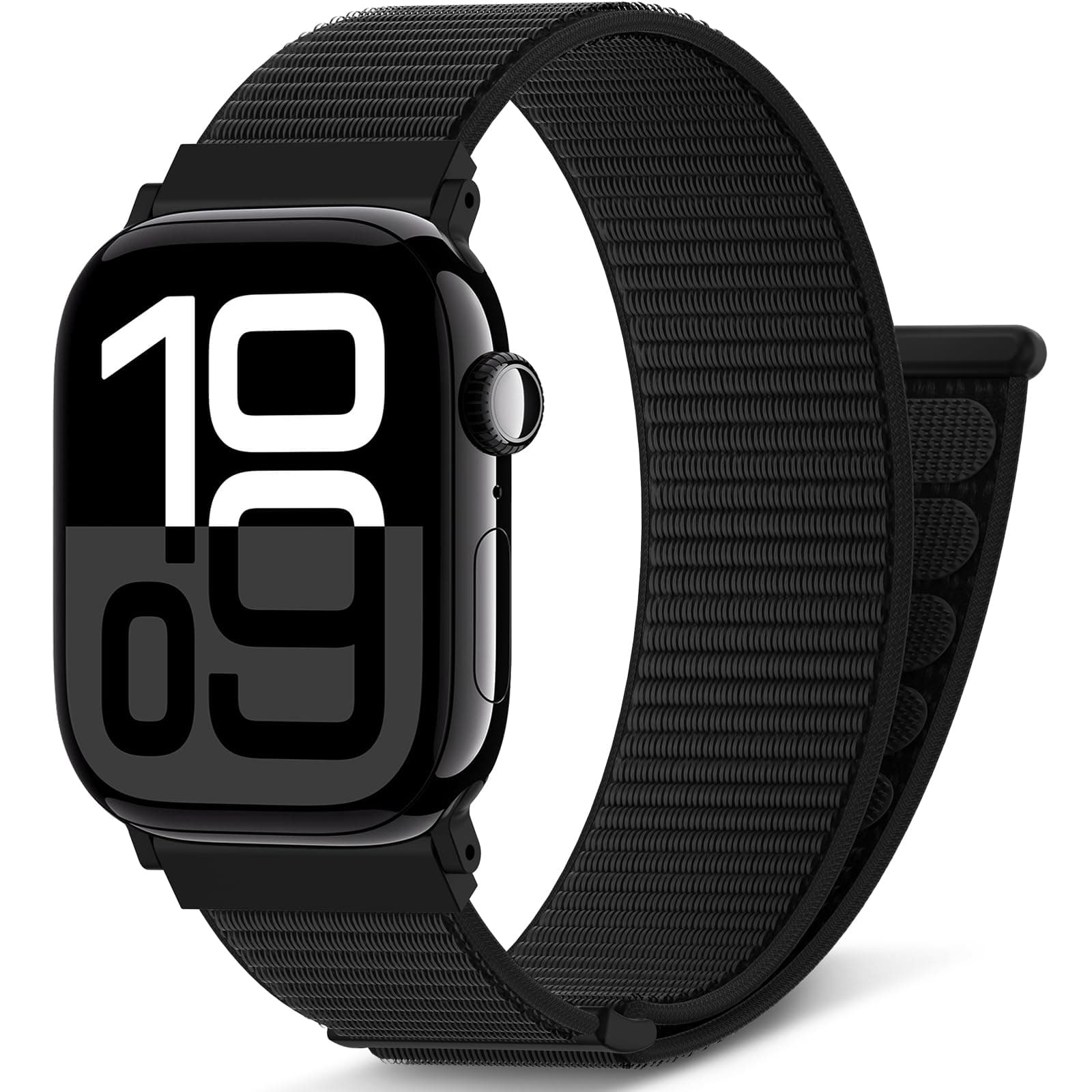 AMSKY Nylon Sport Loop Band Kompatibel mit Apple Watch Armband 40mm 42mm 46mm 44mm 45mm 41mm… product image