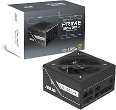 Prime 850W Gold Black Edition Gaming power supply unit | 850 Watt, Dual Ball Bearing Fan ATX… product image