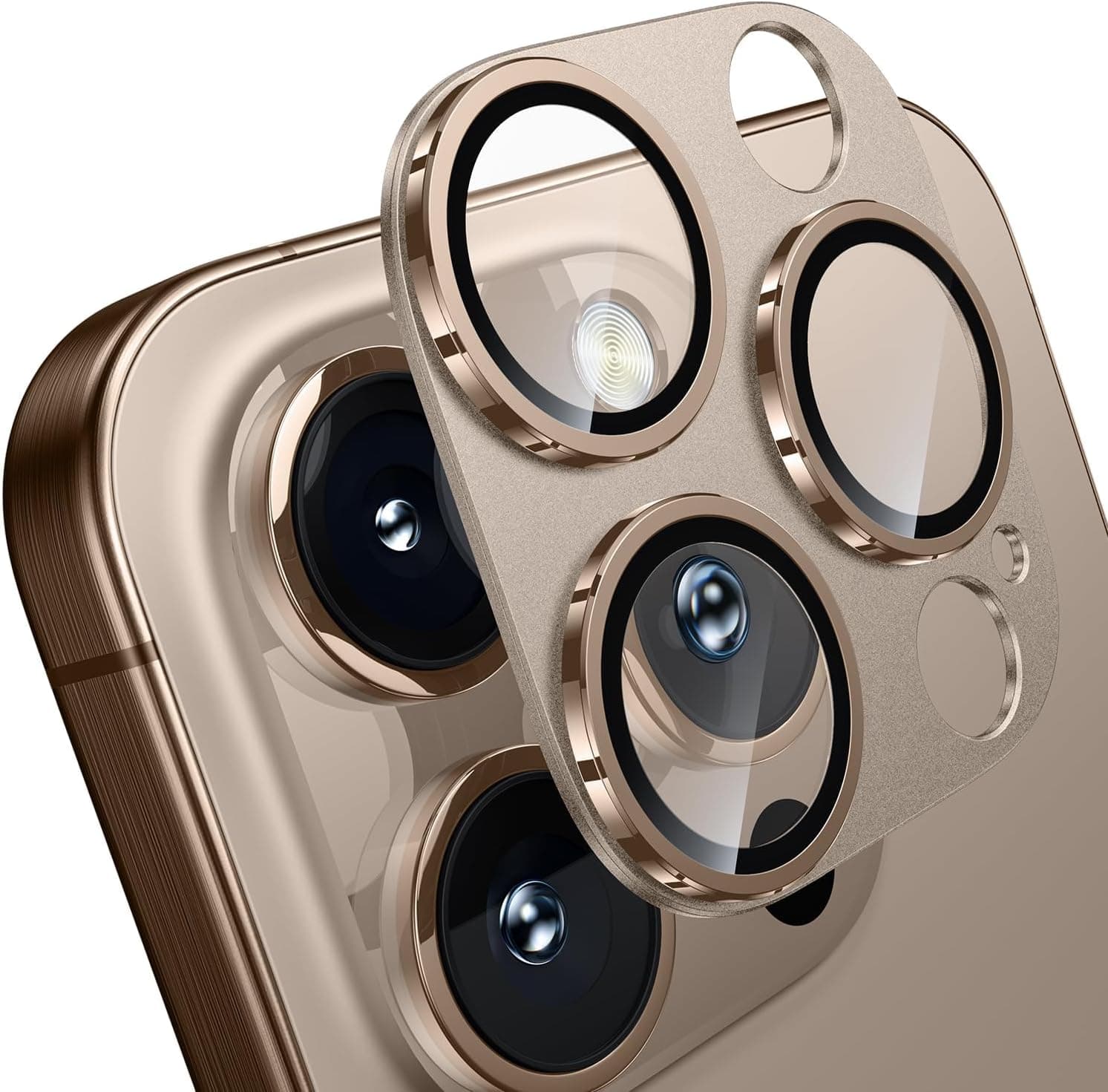 WSKEN Camera Lens Protector for iPhone 16 Pro/iPhone 16 Pro Max - Matte [Shatterproof Test] 9H… product image