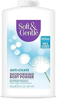 Fresh Cotton Talc Free Cotton Body Powder 250g, Deodorising Personal Hygiene Against Moisture,… product image