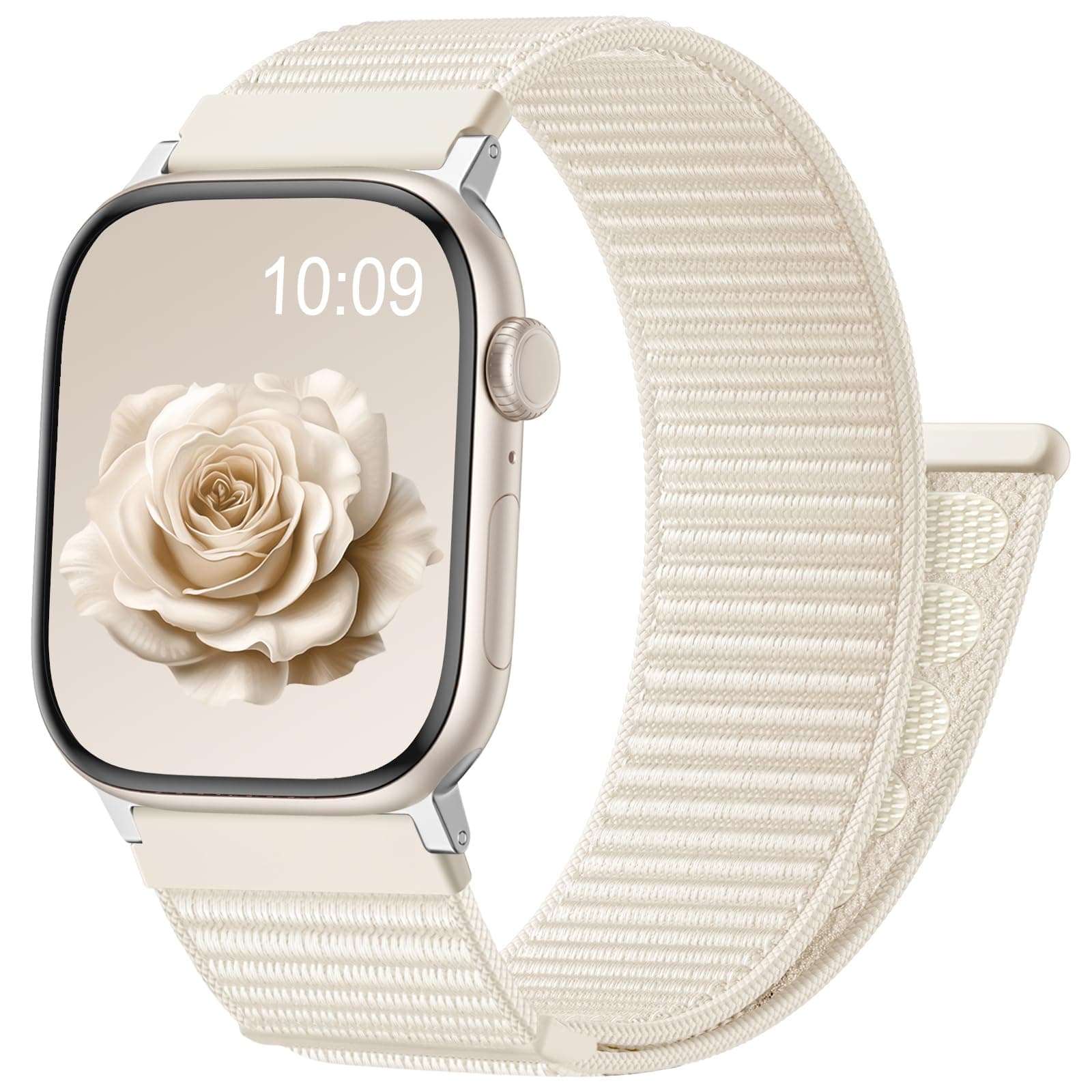 IMIVIO Nylon Armband Kompatibel mit Apple Watch Armband 40mm 41mm 38mm 42mm (Series 10 11) -… product image