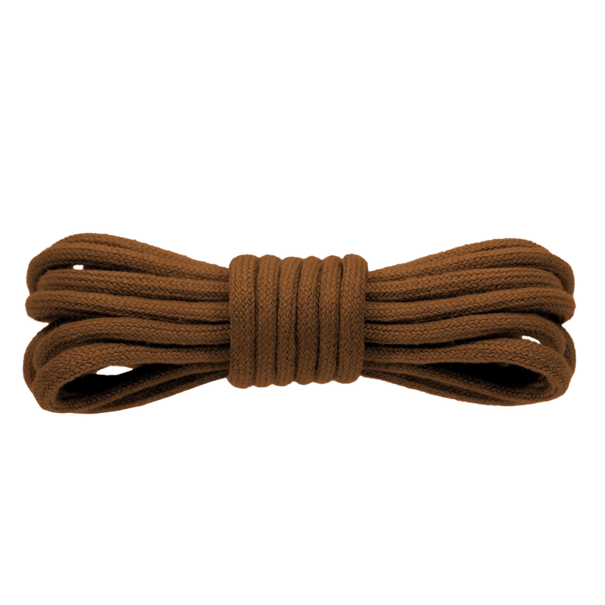 Kilter 100% Cotton Round Shoelaces - Tan - 75 cm - 29 inch (1 Pair) product image