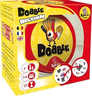 Asmodee | Dobble Belgium (Eco Sleeve) | FR/NL/EN | Zygomatic | 4+ | Gesellschaftsspiele |… product image