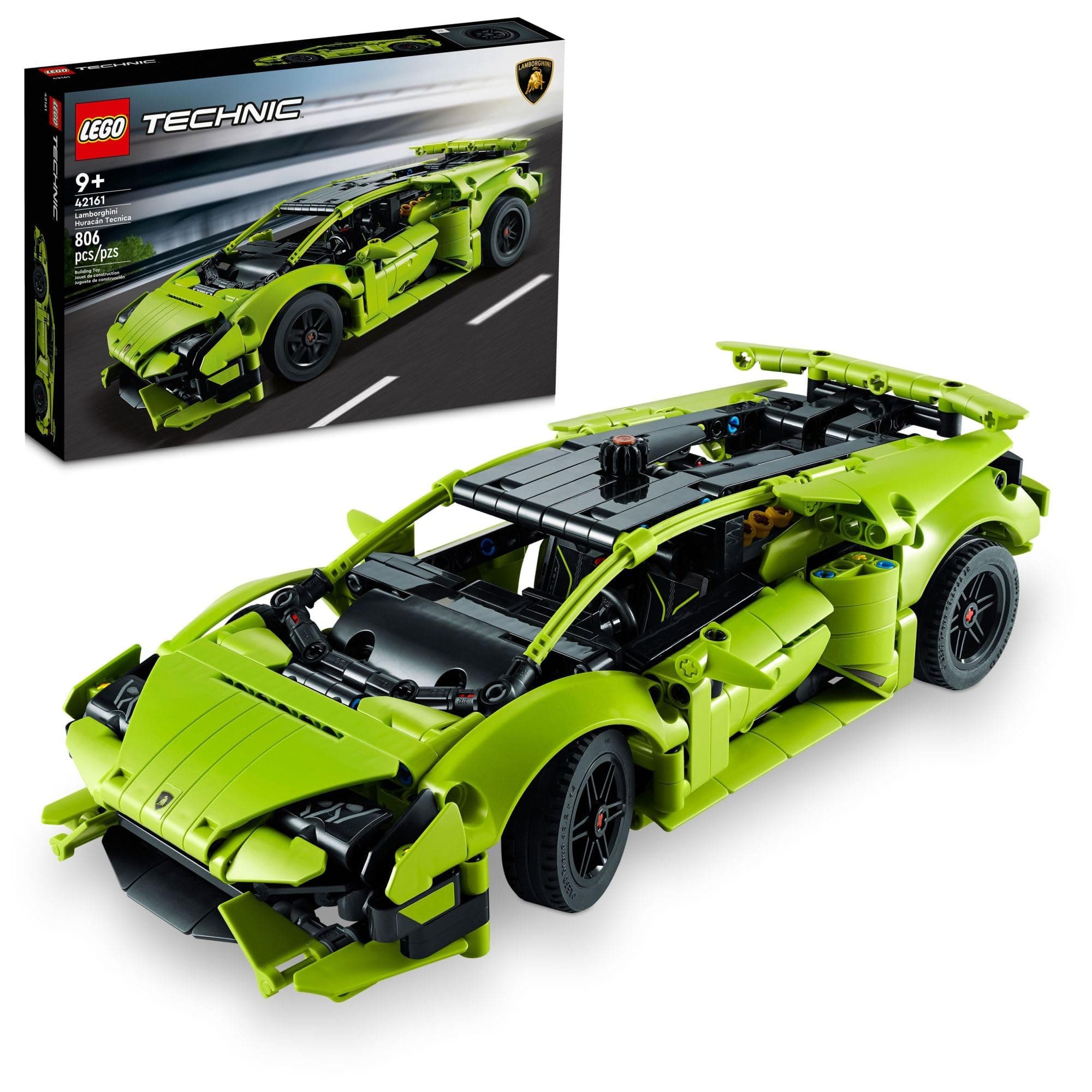 LEGO Technic 42161 Lamborghini Huracán Tecnica Advanced Sportwagen Bauset für Kinder ab 9… product image