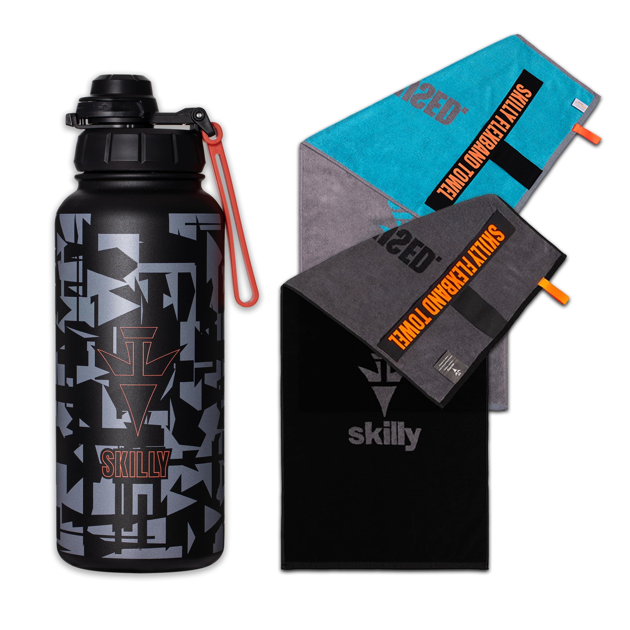 skilly Ensemble Fitness Bundle Pro+ pour la salle de sport (1 serviette de fitness Shadow… product image
