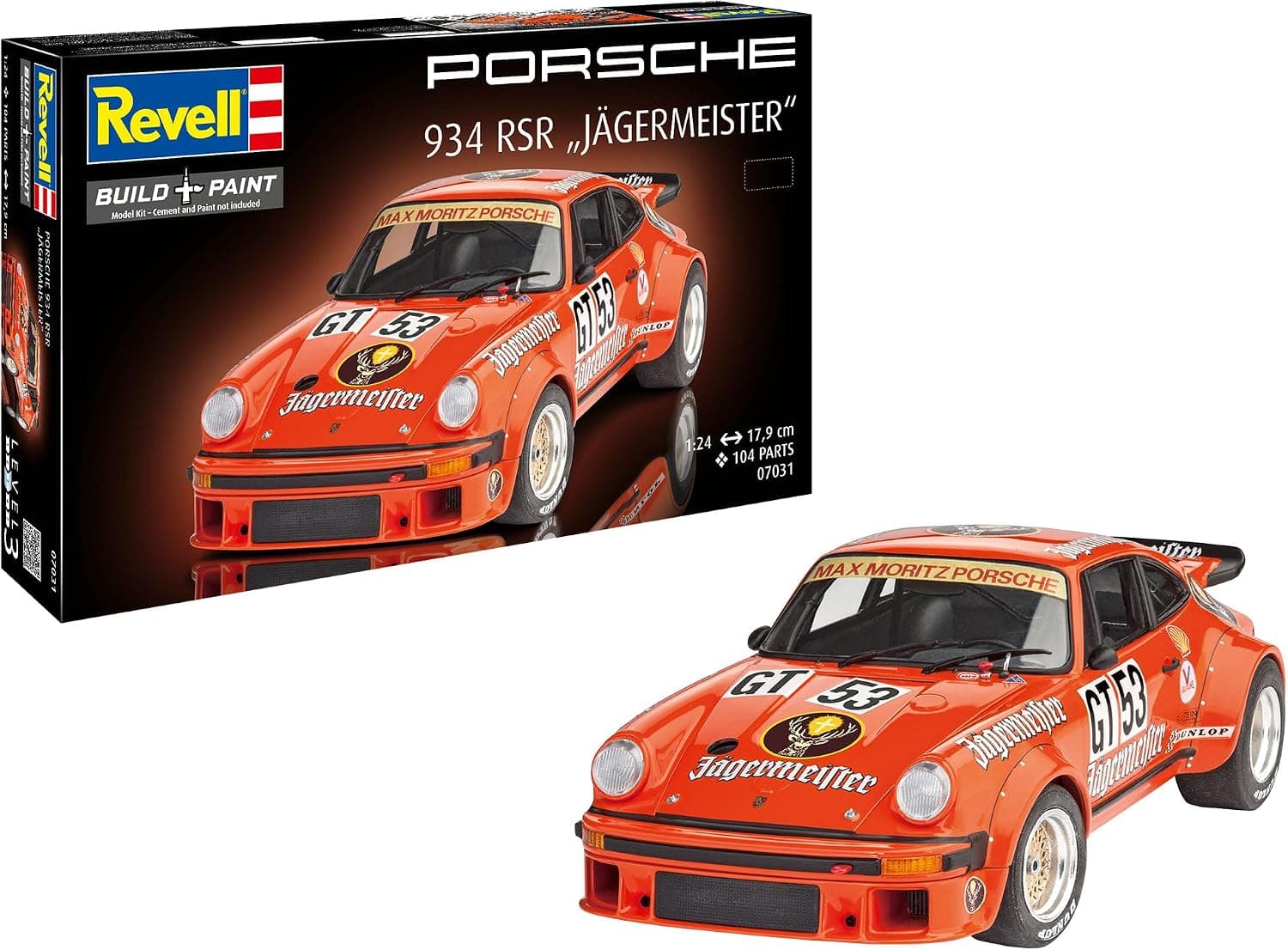 Revell Maquette Porsche 934 RSR à l'échelle 1:24 product image