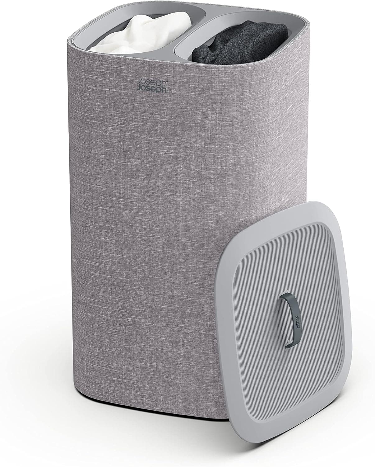 Joseph Joseph Tota Laundry Basket 60 to with Lid, Separate Compartments with Removable Cotton… product image