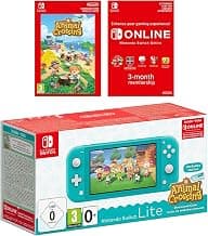 Nintendo Switch Lite (Turquoise) Animal Crossing New Horizons + NSO 3 months product image