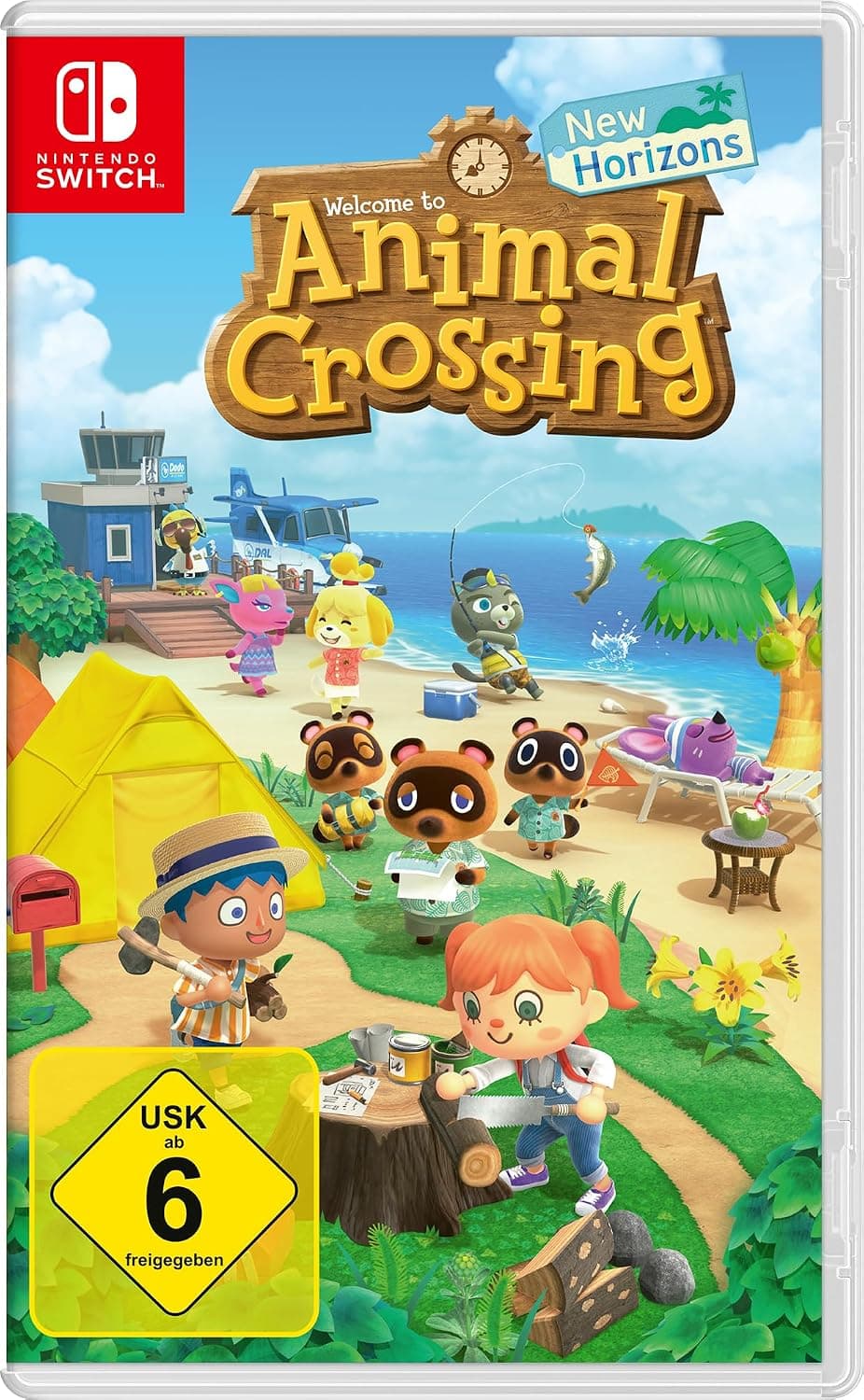 Animal Crossing: New Horizons [Nintendo Switch] – wersja niemiecka product image