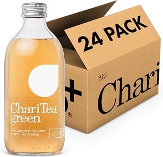 ChariTea Green Iced Tea: Green Tea with Ginger and Honey - 24 x 330ml product image