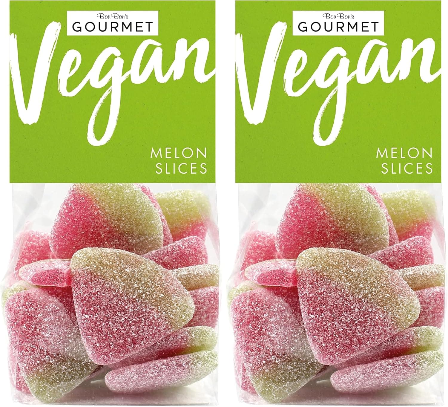 Bon Bon's Gourmet Vegan Melon Slices 145g (Pack of 2) product image