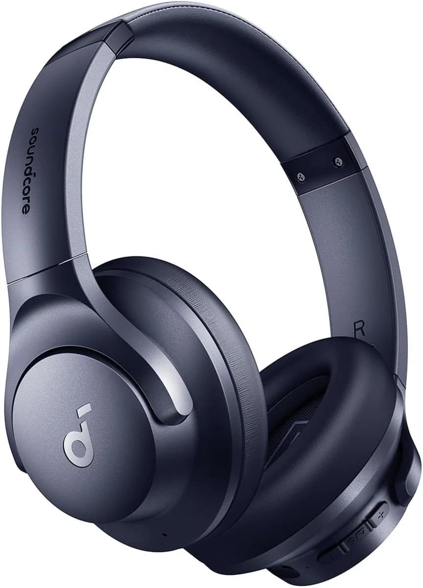 soundcore by Anker Q20i Hybrid Active Noise Cancelling Foldable Headphones, Wireless Over-Ear… product image on Haggl