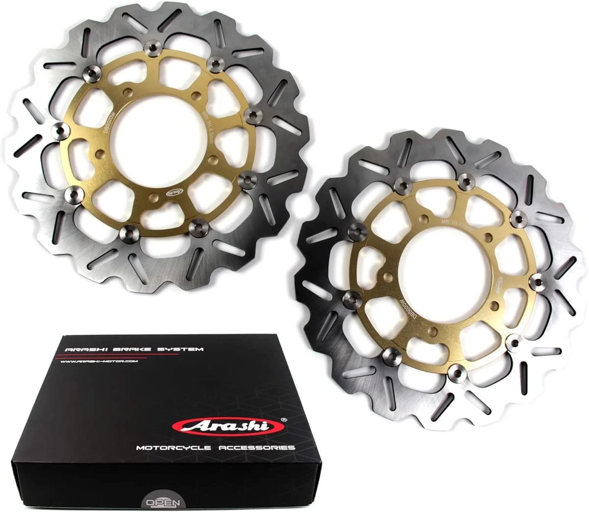 Dischi freno anteriori per Suzuki GSXR 1000 2005-2008 K5 K6 K7 K8 Disco per motocicletta… product image on Haggl