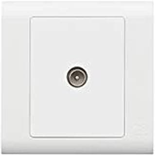 MK Essentials 1G Single Outlet Male Non-Isolated TV Socket product image