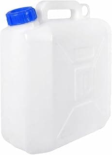 Milestone 10L Portable Water Carrier Jerry Can | HDPE Plastic | Carry Handle & Easy Pour Spout… product image