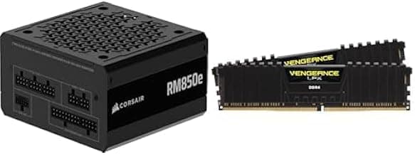 RM850e (2025) Fully Modular Low-Noise ATX Power Supply x CORSAIR VENGEANCE LPX DDR4 RAM 32GB… product image