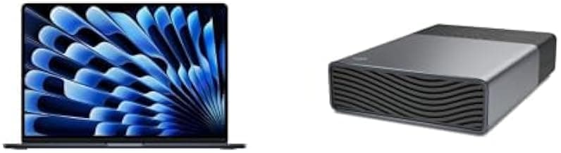 MacBook Air 15 Inch M5 16GB 512GB Midnight + Seagate One Touch USB-C 8TB product image