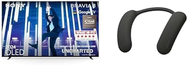 BRAVIA 8 OLED, K55XR80, 55 Inch 4K HDR Google Smart TV (2024) BRAVIA Theatre U – Dolby Atmos®… product image
