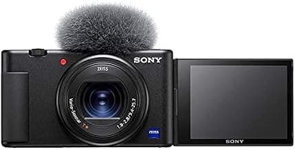 Sony Vlog camera ZV-1 | Digital Camera (Vari-angle Screen for Vlogging, 4K Video) ZV1BDI.EU -… product image