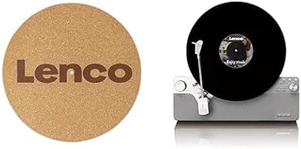 TTA-030CO Slipmat Cork 292 mm + Lenco LSA-071SI Fully Automatic Vertical Turntable with… product image