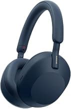 Sony WH-1000XM5 Noise Cancelling Wireless Over-Ear Headphones, Bluetooth, Clear Call Quality,… product image
