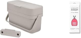 Bundle of Joseph Joseph 30046 Compo 4 Easy-fill Food Waste Caddy-4 Litres-Stone + Joseph… product image