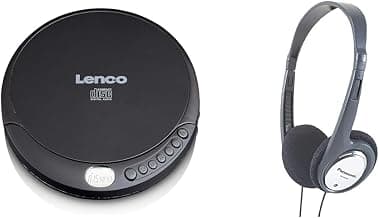 CD-010 Portable CD Player Walkman Diskman CD Walkman with Headphones and Micro USB Charging… product image