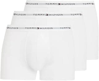 Tommy Hilfiger Men's 3P Trunk UM0UM03889 Trunk, White (White/White/White), S product image