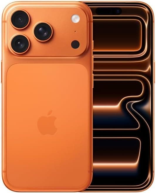 Apple iPhone 17 Pro, 256GB, SIM Global, Kosmische Orange- Unlocked (Generalüberholt) product image