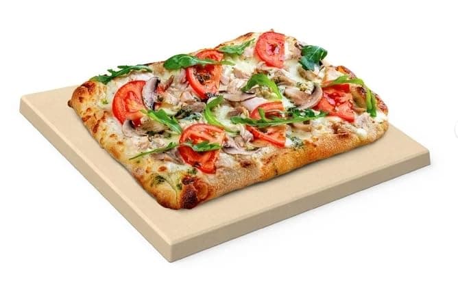 Vintage Gourmet® Cordierite Pizza Classic Baking Stone 12 Inch Square Professional Stone15mm… product image