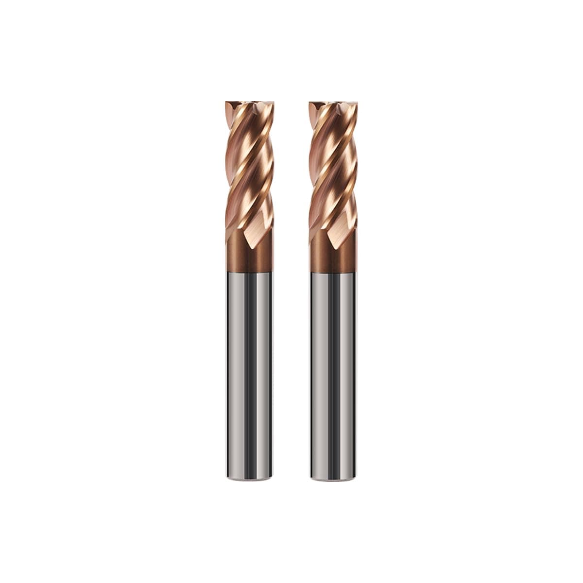 Hilpaty Tungsten Carbide End Mill Bit 3.0 * 50mm*2 HRC 55 TiSiN Coated 4 Flute Sharp Corner… product image