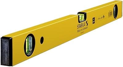 STABILA Spirit Level Type 70-2, 60 cm, Lightweight Aluminium Profile, 1 Horizontal Level, 2… product image