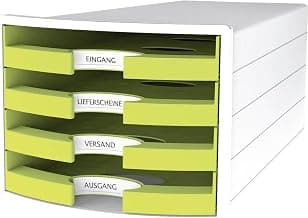 Han Impuls 1013-XX Drawer Box in Various Colours - Stackable Storage Tray with 4 Large Open… product image