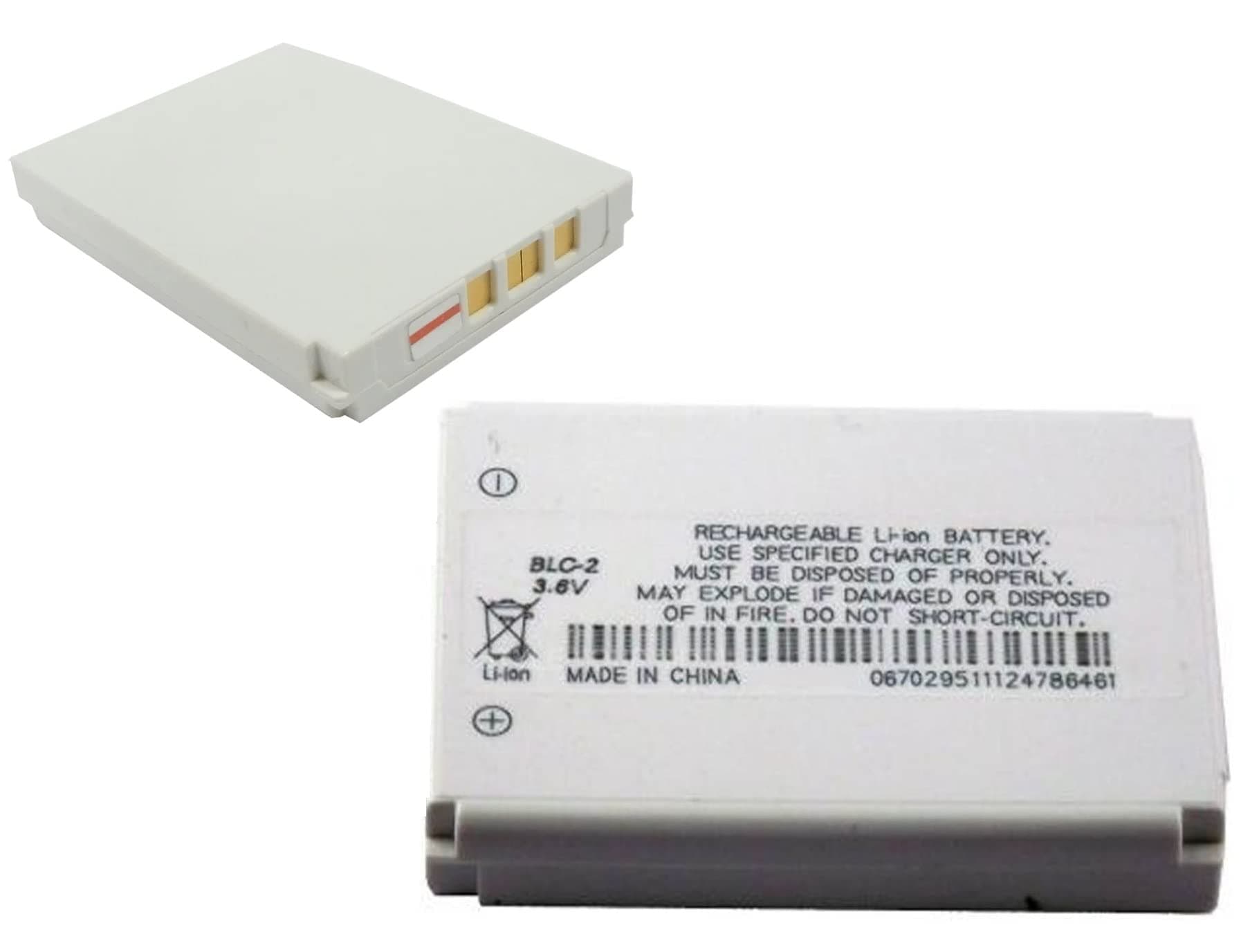 Replacement Battery (BLC-2) for Nokia 1220, 1261, 2260, 3310, 3315, 3320, 3330, 3350, 3360,… product image