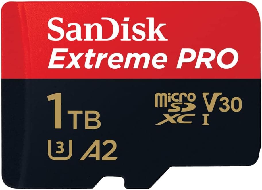 SanDisk 1TB Extreme PRO microSDXC micro sd card + SD adapter product image