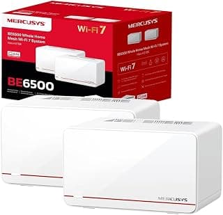 TP-Link Halo H37BE Mesh Wi-Fi 7 BE6500Mbps Dual-Band, 2 WAN/LAN Ports of 2.5G, 1 Gigabit… product image