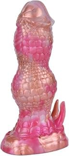 BeHorny Dildo Sex Toy, Liquid Silicone Alien/Dragon Dildo with Suction Cup product image