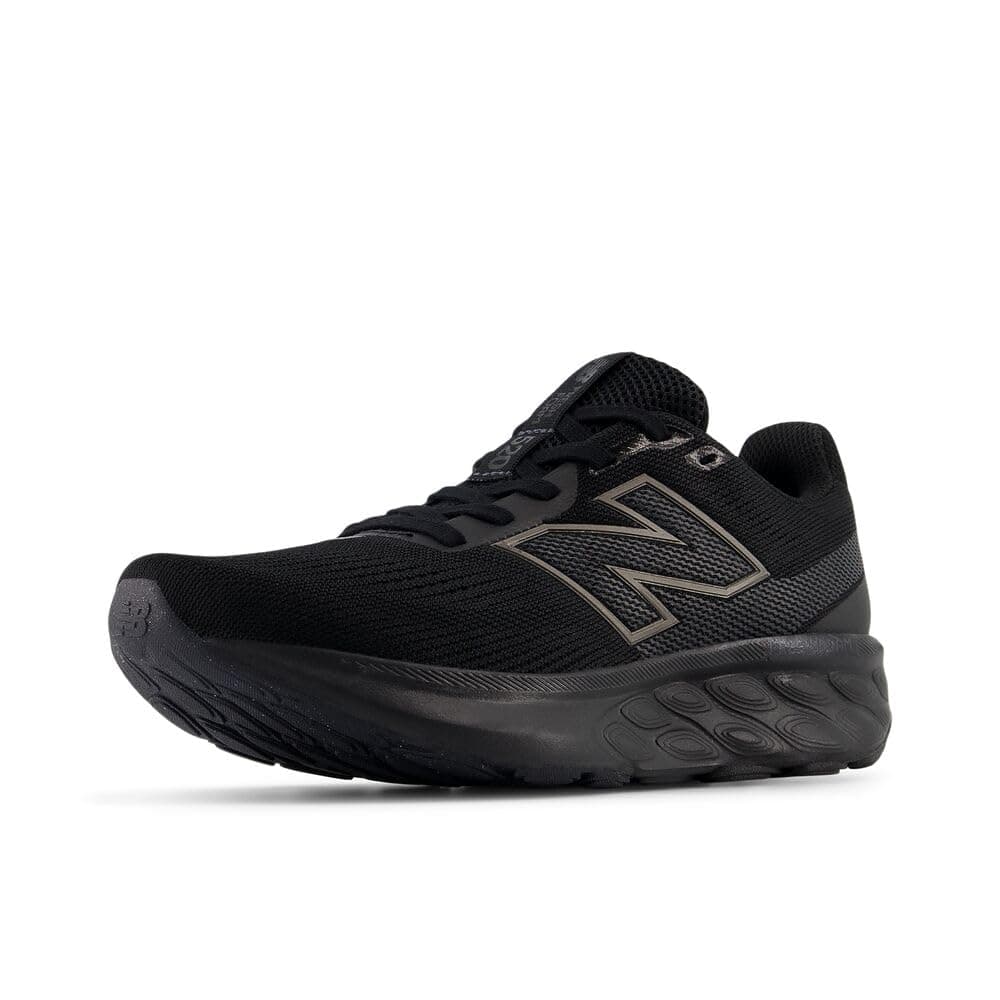 New Balance Damen Fresh Foam 520 V9 Laufschuh, Schwarz/Schwarz/Schwarz Metallic, 40.5 EU product image