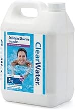 Fast Dissolving Chlorine Granules Hot Tub & Pool 5kg Jerry Can | Kills Bacteria, Rapid… product image