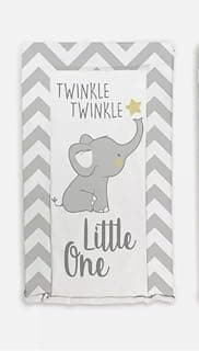 T-Jaras Baby/Toddler Changing Mat - Soft Padded Deluxe Large Waterproof Change Mats – Elephant… product image