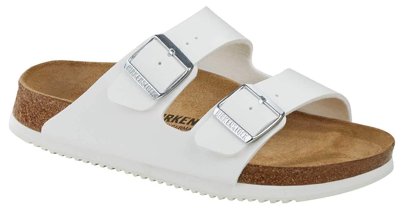 BIRKENSTOCK Arizona Semelle Professionnelle Unisexe Adulte Super Grip Birko Flor Blanc EU… product image