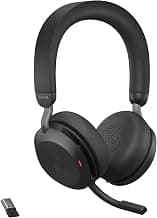Evolve2 75 Wireless PC Headset with 8 Microphone Technology - Dual Foam Stereo Headphones with… product image