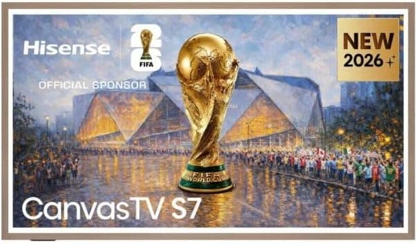 Hisense Telewizor QLED 144 Hz 65" 4K 65S7S, Hi-Matte Display, Audio 2.0.2 Tuned by Devialet,… product image