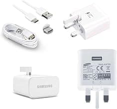 Samsung Galaxy A37 5G Charger, Genuine Samsung Galaxy Fast Adaptive UK Mains Wall Charger With… product image