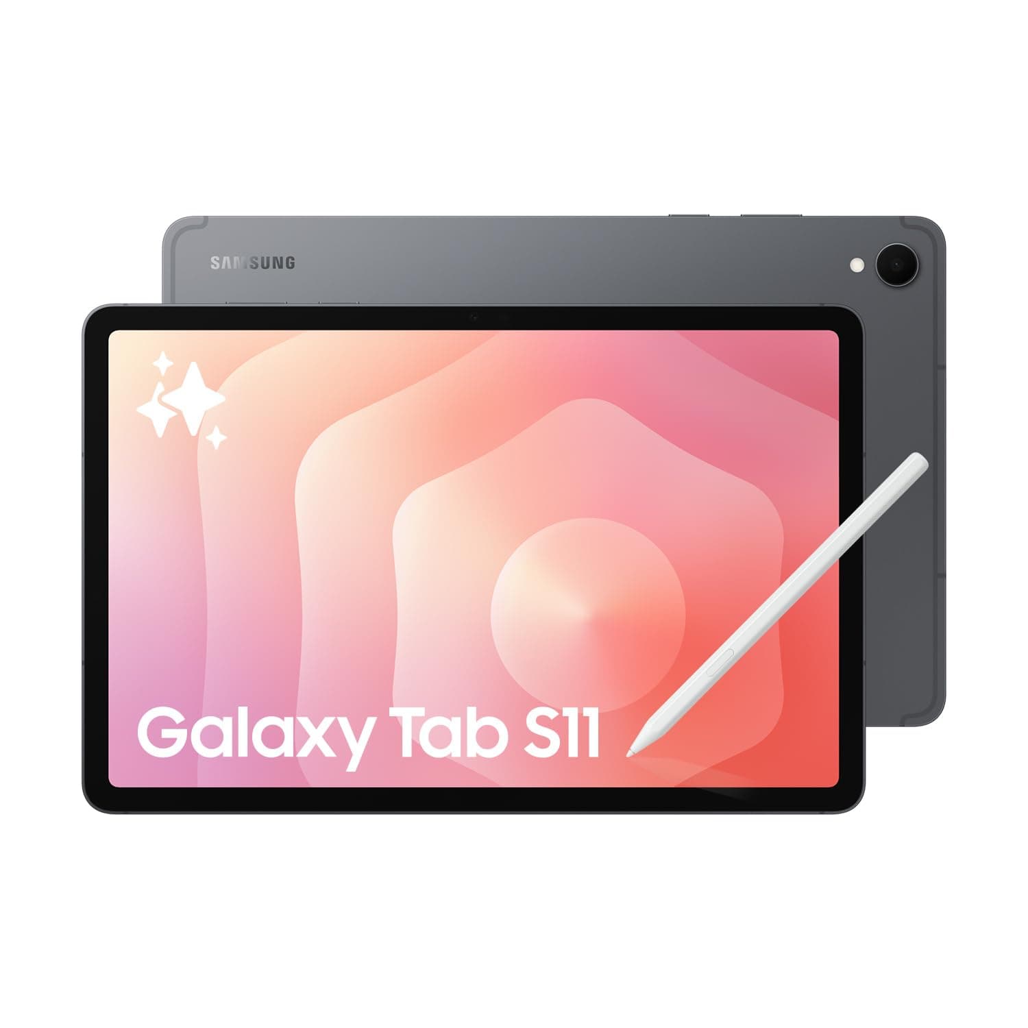 Samsung Galaxy Tab S11 (CAD-Version und Garantie) - Graphit, 128 GB, Android-Tablet mit 11 Zoll, Galaxy AI-Verbesserungen, AMOLED-Display mit 120 Hz, Dex-Modus, überarbeiteter S-Stift im Lieferumfang product image