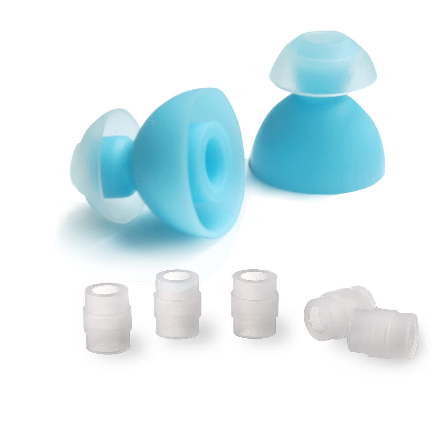SpinFit CP240 Double Flange - S - Patented Silicone Eartips for Replacement (1 Pair, Insert… product image