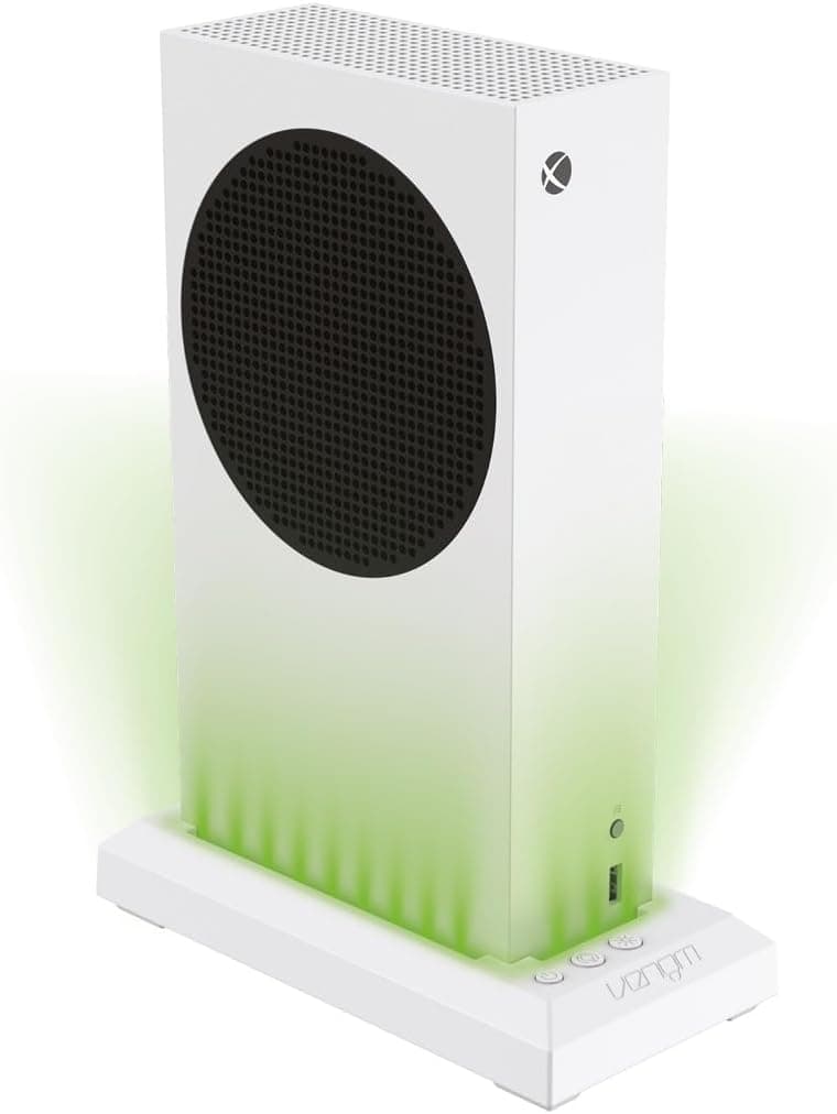 Venom Multi-Colour LED Light-up Console Stand - White (Xbox Series S) product image